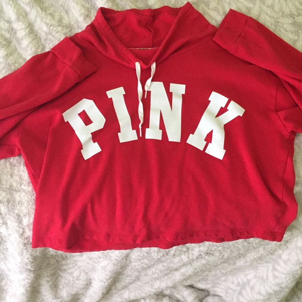 Women’s hoodie | L | Pink hoodie crop